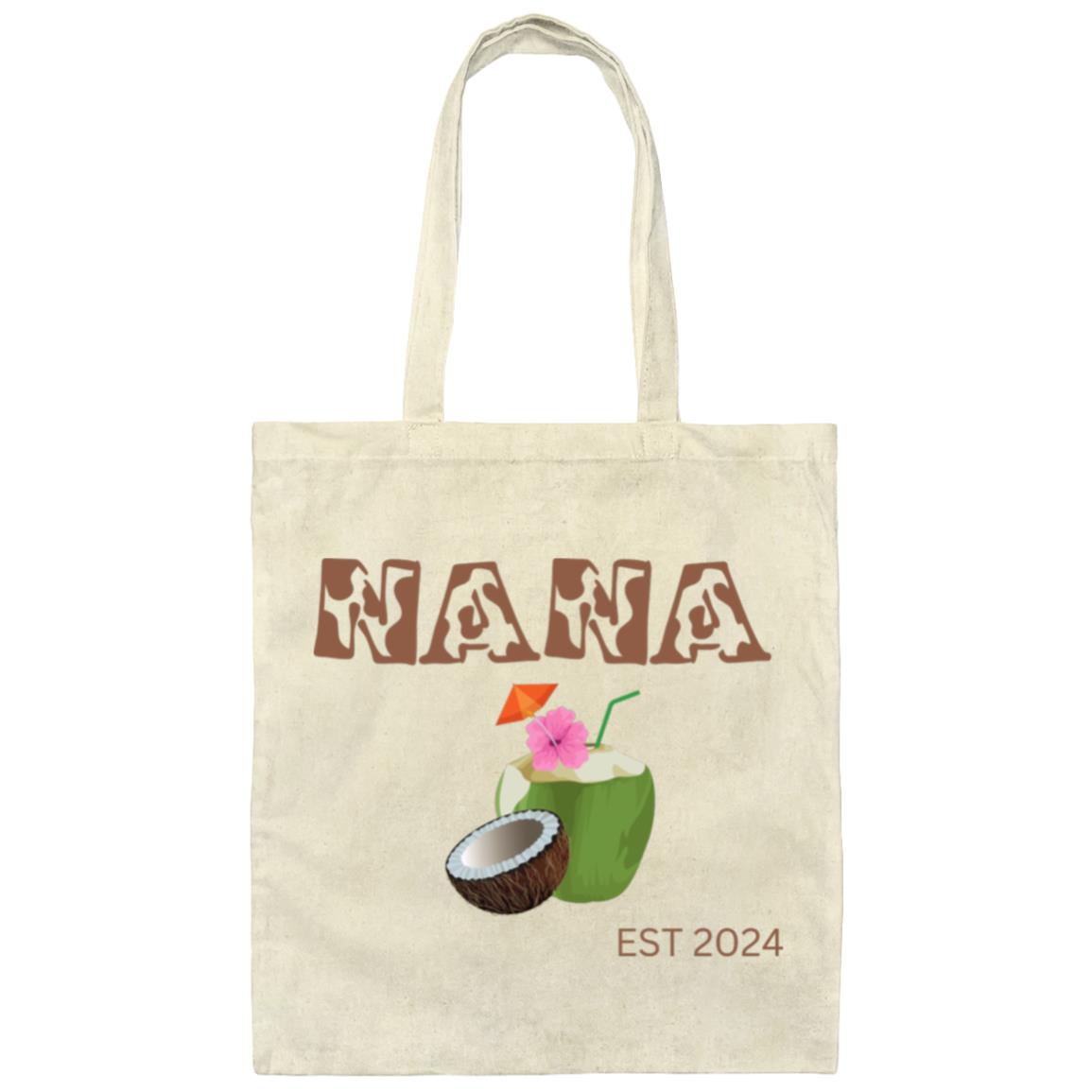Nana Canvas Tote Bag