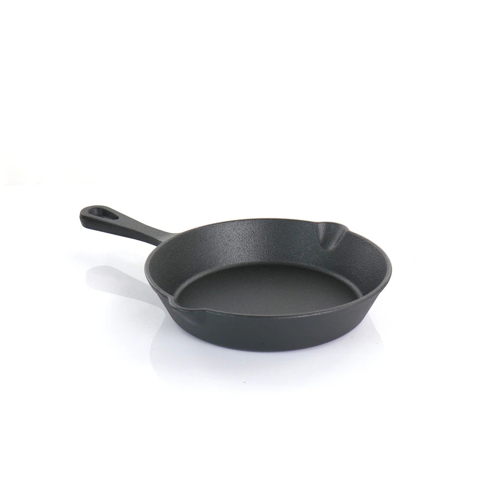 Kitchen Pot 5pc Cookware Black Set Cast Iron