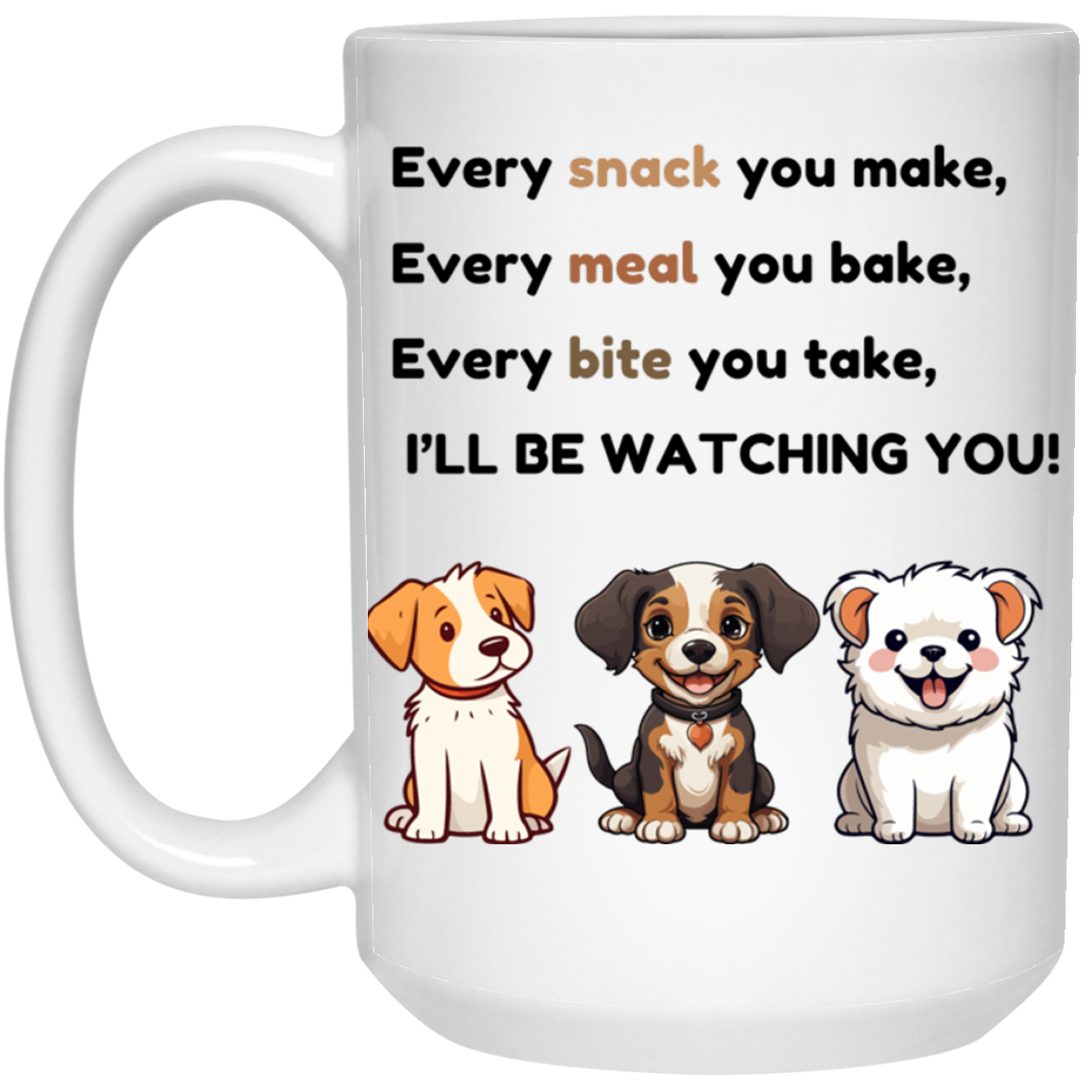 Dog Snack Coffee Mug