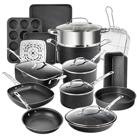 Nonstick Cookware and Bakeware Set 20 Piece